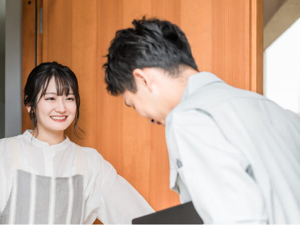住みながら工事のイメージ